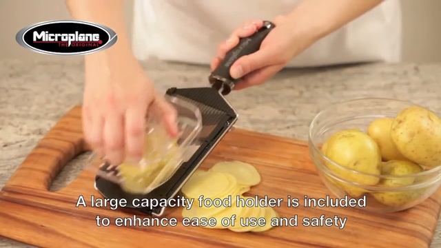 Microplane Adjustable Slicer with Julienne Blade 34040 смотреть онлайн