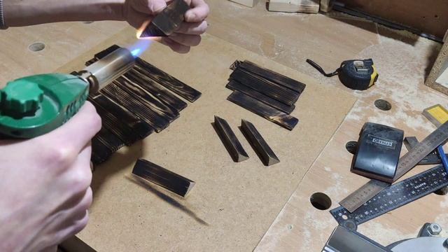 Деревянный ящик из обрезков своими руками #woodwork смотреть онлайн