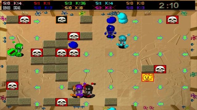 Atomic Bomberman 60FPS Total Annihilation смотреть онлайн