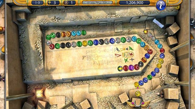 Luxor 2 HD Challenge of Horus Stage 1: A little different to expert смотреть онлайн