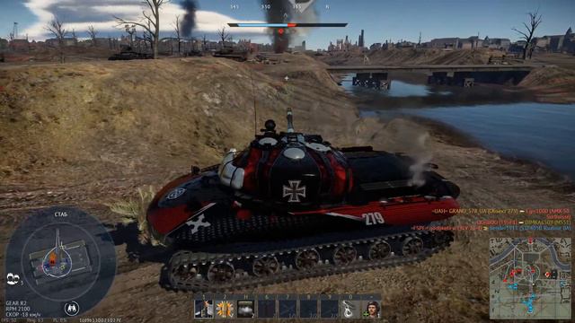 🔥 ЛУНОХОД 3, Объект 279, Агрессивный стиль, Нарезка Kill-off, War Thunder, GRAND_578_UA, смотреть онлайн