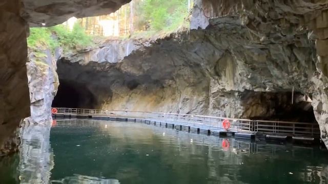 Автотур по Карелии. Подземная Рускеала. смотреть онлайн