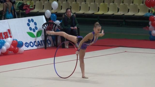 Дюжева Мария, 2000, обруч, Первенство Москвы, май, 2015. смотреть онлайн