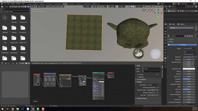 [Blender] Untile Texture - Shading Node Group смотреть онлайн