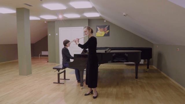 Philippe GAUBERT. Fantasy For Flute And Piano. Uliana ZHIVITSKAYA