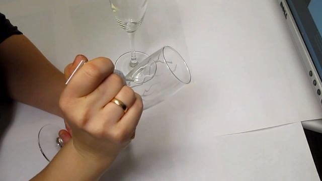 Как украсить свадебные бокалы смотреть онлайн