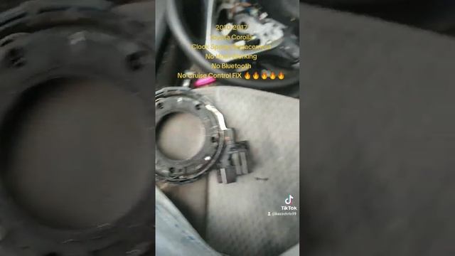 2010-2017 Toyota Corolla Clock Spring Replacement No Horn Working No Bluetooth No Cruise Control Fi смотреть онлайн