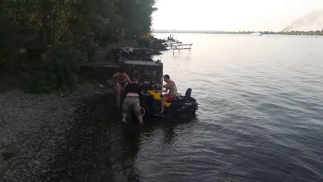 Спасение квадроцикла из днепра смотреть онлайн