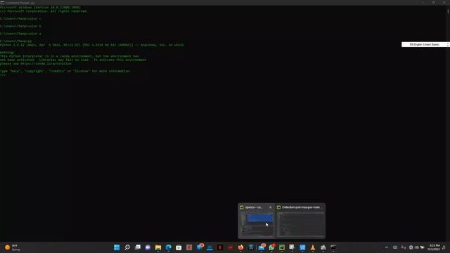 Run command line + python code смотреть онлайн