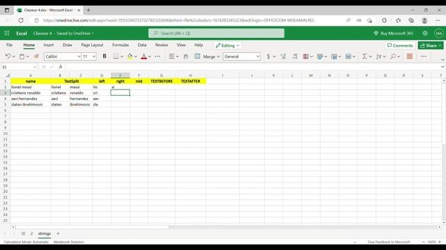 6 excel string functions in under 2 minutes смотреть онлайн