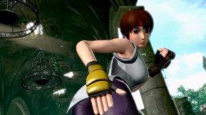 Ballbusting in game THE KING OF FIGHTERS XIV ユリ