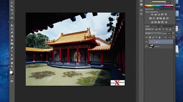 Photoshop - Color correcting: Dodge and Burn tools смотреть онлайн