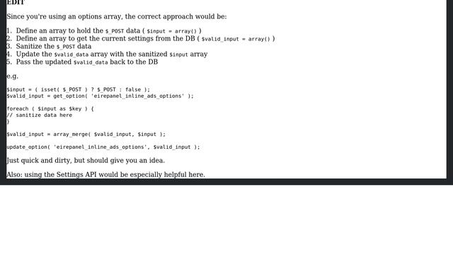 Wordpress: WordPress: update_option, don't update empty options? (2 Solutions!!) смотреть онлайн