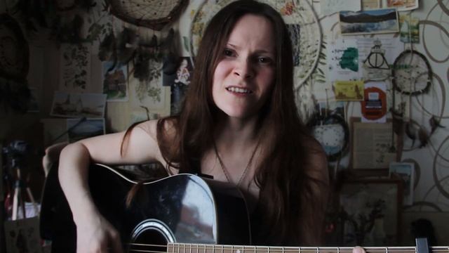 Мураками - Бред (guitar cover - Лиса Волкова) смотреть онлайн