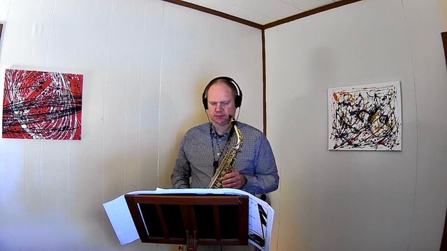 Michael Horvit: Antiphon for Alto Saxophone and Electronic Tape (1971) Jon Amon, alto saxophone смотреть онлайн