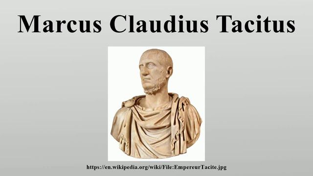 Marcus Claudius Tacitus