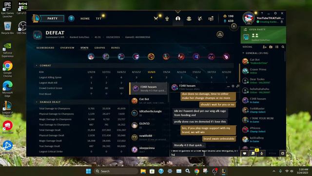 League of Legends LIVE Stream - TikTok YouTube Google Microsoft Instagram Twitter Discord Marketing смотреть онлайн