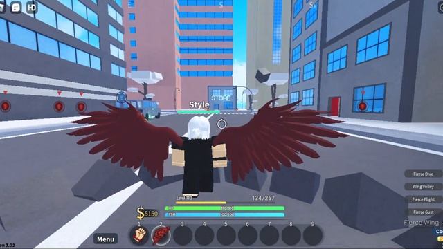 FIERCE WING SHOWCASE ON PROJECT HERO ROBLOX смотреть онлайн