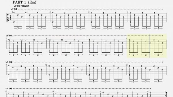 Romance Anónimo / Spanish Romance [GUITAR TAB]