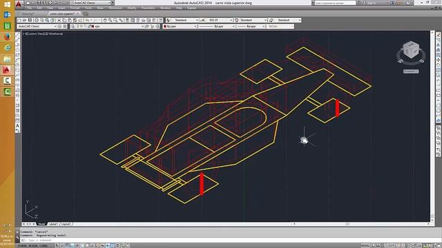 TUTORIAL AUTOCAD 3D CARRO F-1 смотреть онлайн