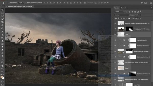 Photoshop Manipulation Tutorial Step by Step for Beginners