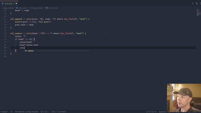 Singly Linked List - Parametric & Intrusive смотреть онлайн