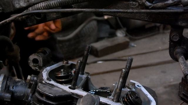 166FMM - Замена цепи ГРМ читерским способом. CB250 смотреть онлайн