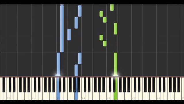 Yann Tiersen - Stang Al Laedroun (Synthesia Tutorial) смотреть онлайн