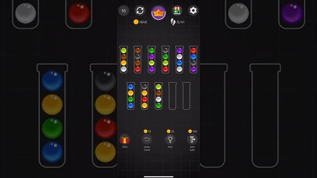 Ball Sort Master | Color Sorting Game | Gameplay Walkthrough Part 6 смотреть онлайн