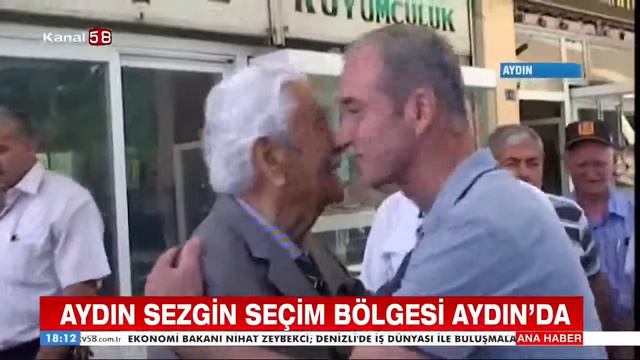 İYİ Parti Aydın Milletvekili Adayı Aydın Adnan Sezgin Kanal 58 röportajı смотреть онлайн