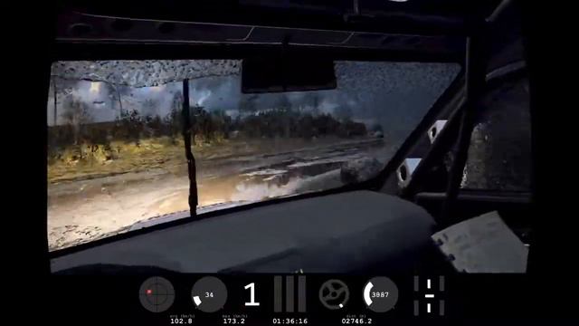 Dirt Rally 2.0 | VR | Germany | Heavy Rain | Subaru Impreza 2001 смотреть онлайн