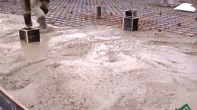 Заливка монолитной плиты смотреть онлайн