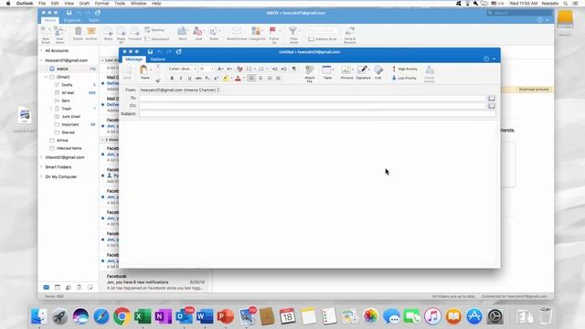 How to Embed or Attach a PDF in an Email Message in Outlook for Mac | Microsoft Office for macOS смотреть онлайн