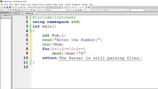 C++ Program #9: Multiplication Table of a Number Given by the User смотреть онлайн