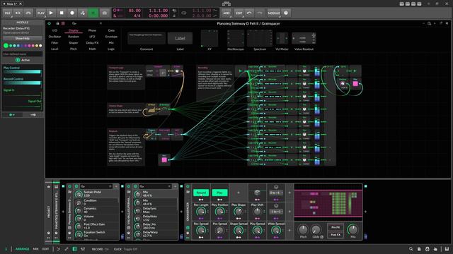 Grainspacer - Grain Cloud Space and Reverb for Bitwig смотреть онлайн