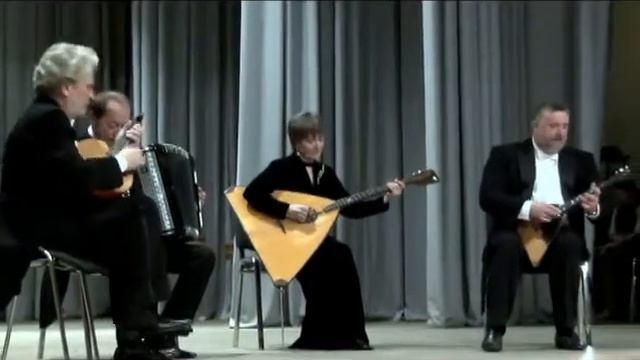 Квартет "Урал" - Н.Паганини. "Венецианский карнавал." смотреть онлайн