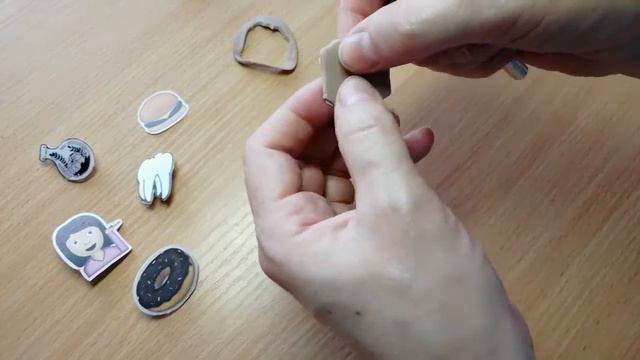 Брелок из полимерной глины. смотреть онлайн