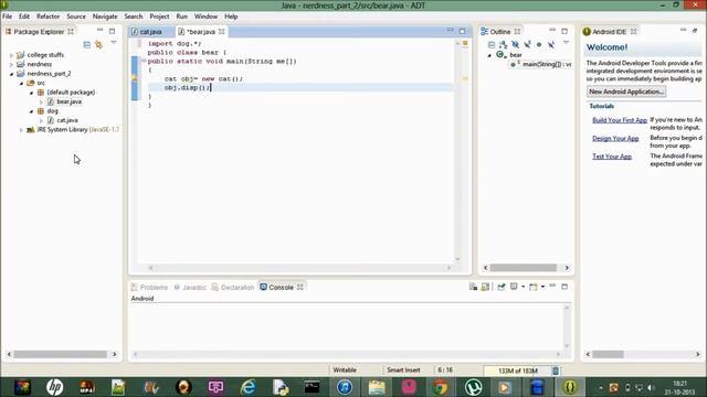 Making your own packages (Eclipse) - The very basics of java смотреть онлайн