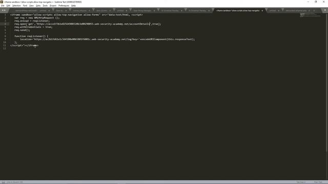 CORS with null Origin Using Iframe смотреть онлайн