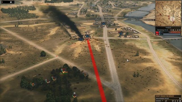 Steel Division 2 Gameplay Death on the Vistula Campaign 88 смотреть онлайн