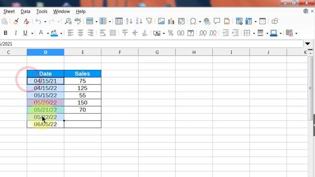 How to use Conditional Formatting with Date in LibreOffice Calc ??????? смотреть онлайн