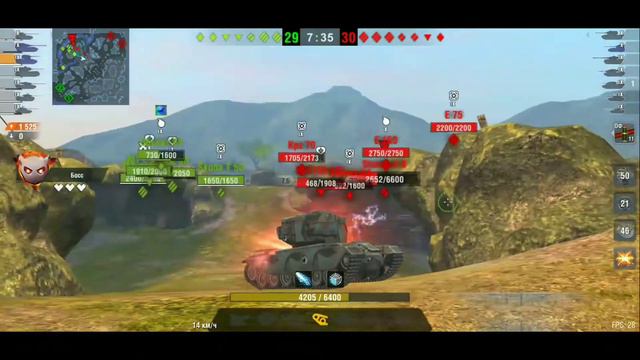 Обзор танка FV 4004 Conway WoT Blitz режим Big Boss