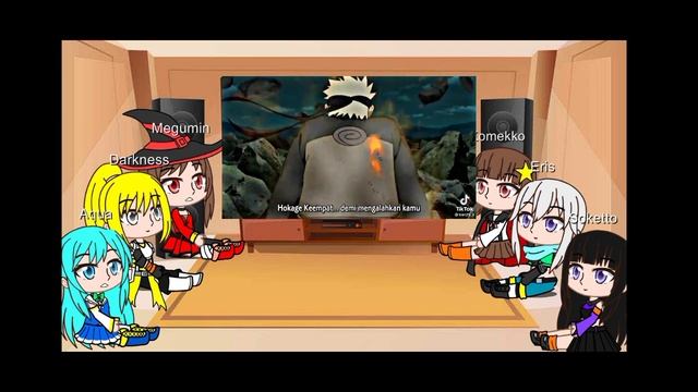 Konosuba react to Kazuma as Naruto смотреть онлайн