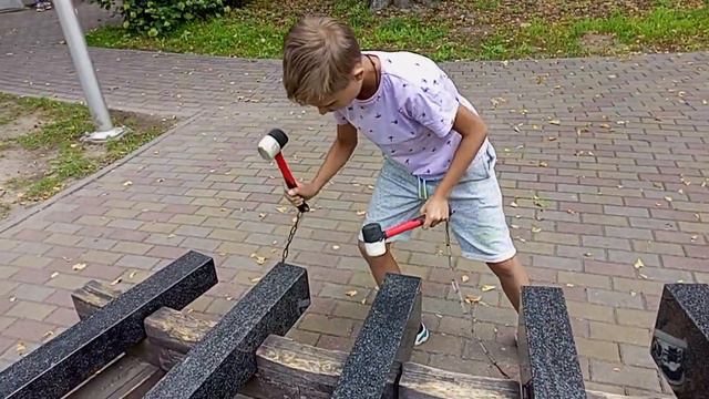 Необычный каменный музыкальный инструмент смотреть онлайн