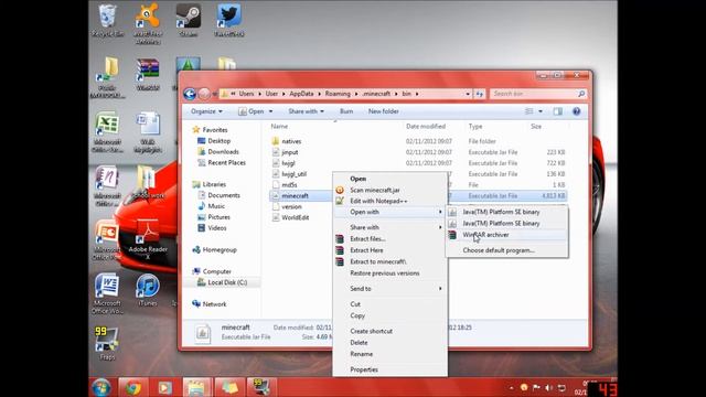 How to find your minecraft .jar смотреть онлайн