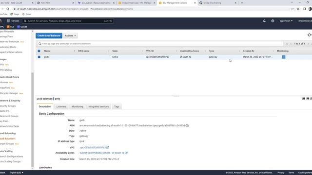 Gateway Load balancer Terraform Implementation смотреть онлайн