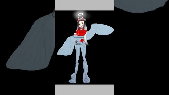 Ангел-демон {Pika_Art} смотреть онлайн