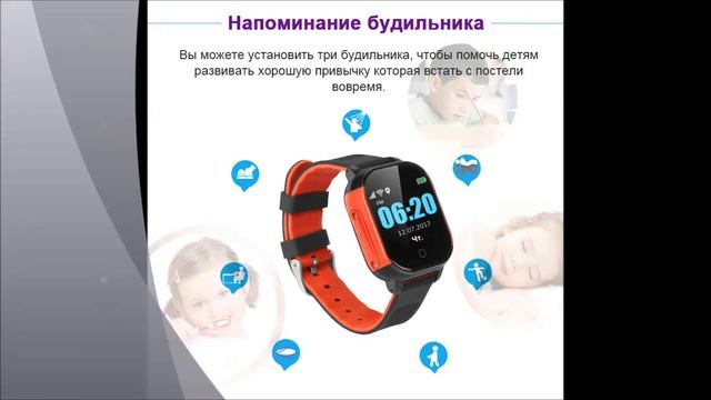 FA23 влагозащита IP67 детские GPS умные часы смотреть онлайн