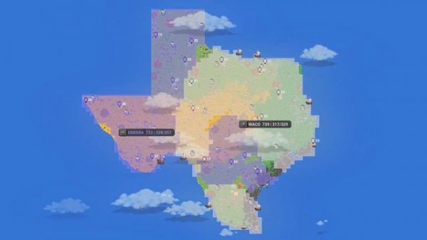 The BATTLE FOR TEXAS - Who will win? - Worldbox