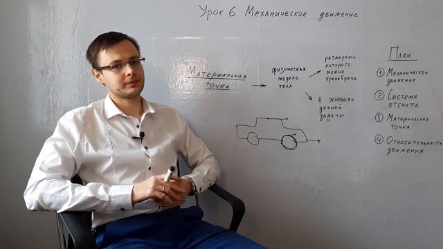 Урок 6. Механическое движение. Система отсчета. Материальная точка. Относительность движения. Физик смотреть онлайн